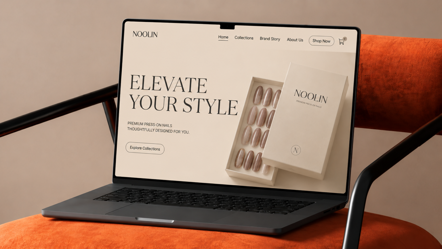 Noolin | Modern Nail Aesthetics Design project