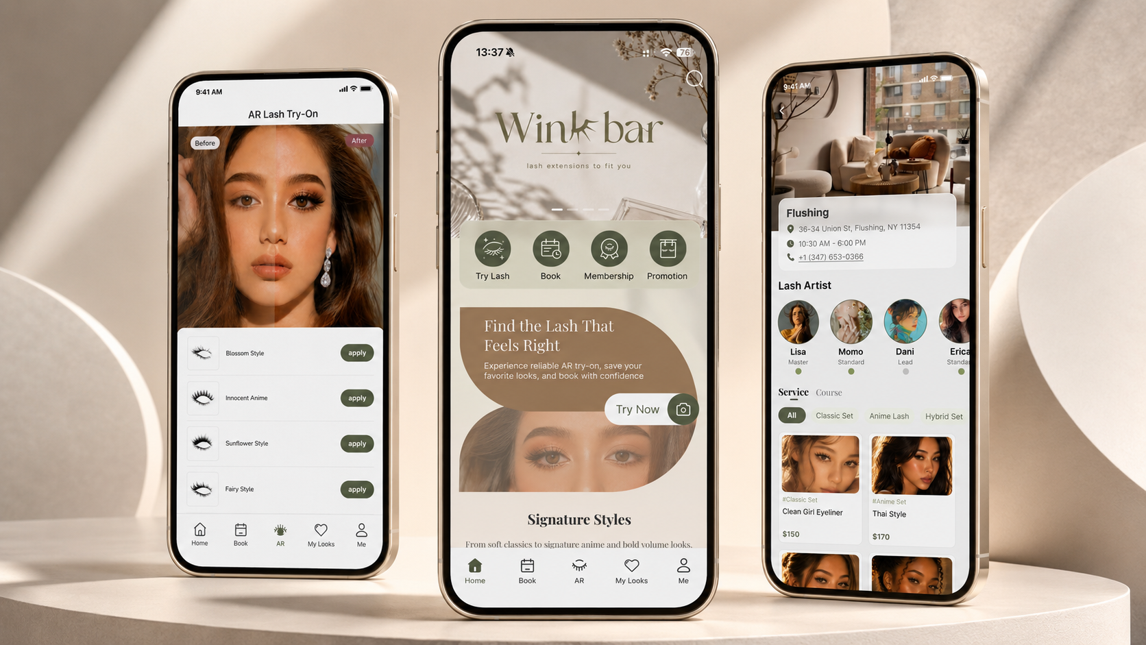 Wink bar project